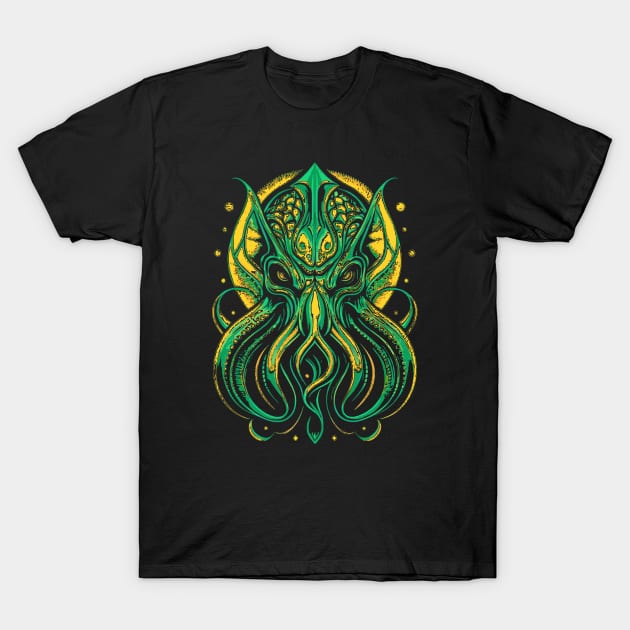 The Great Old One, Cthulhu #2 T-Shirt by InfinityTone